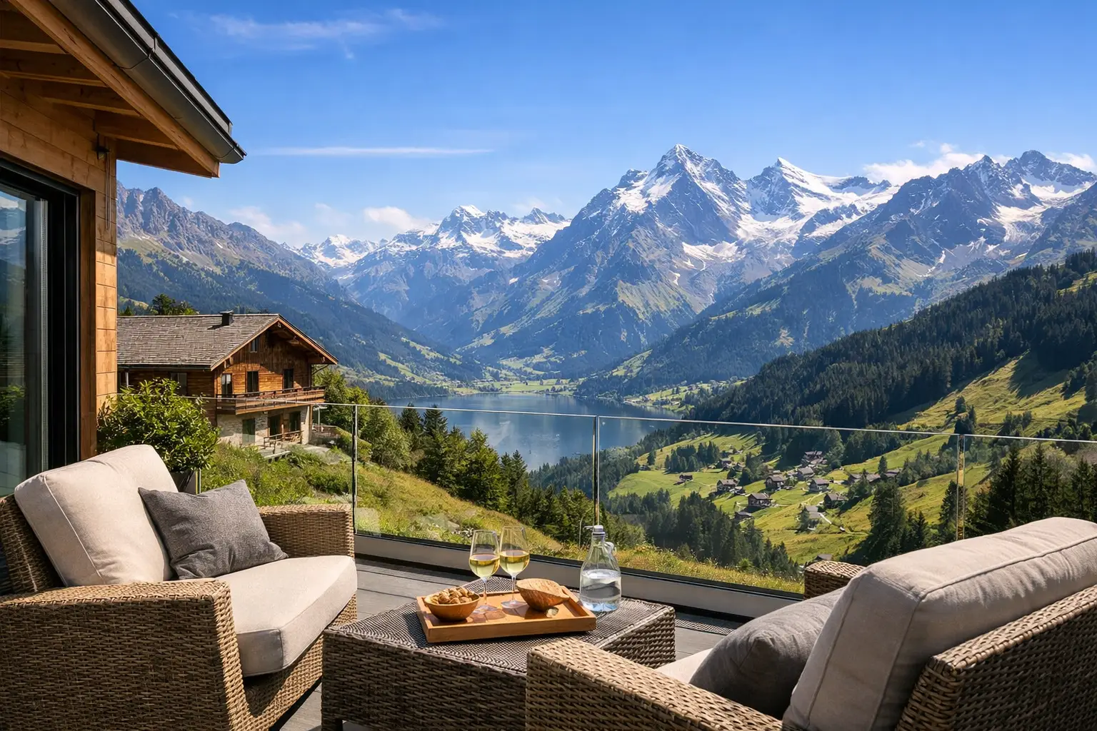 Vacation Rental in Switzerland with Mountain Views