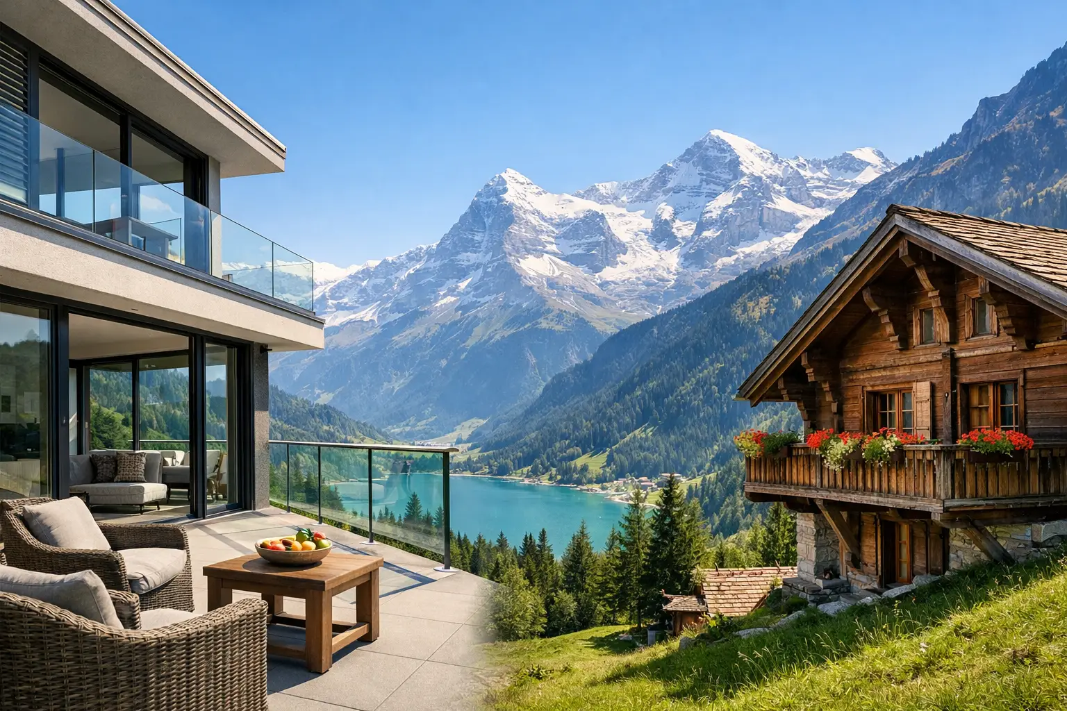 Holiday Apartment or Chalet for Your Swiss Trip