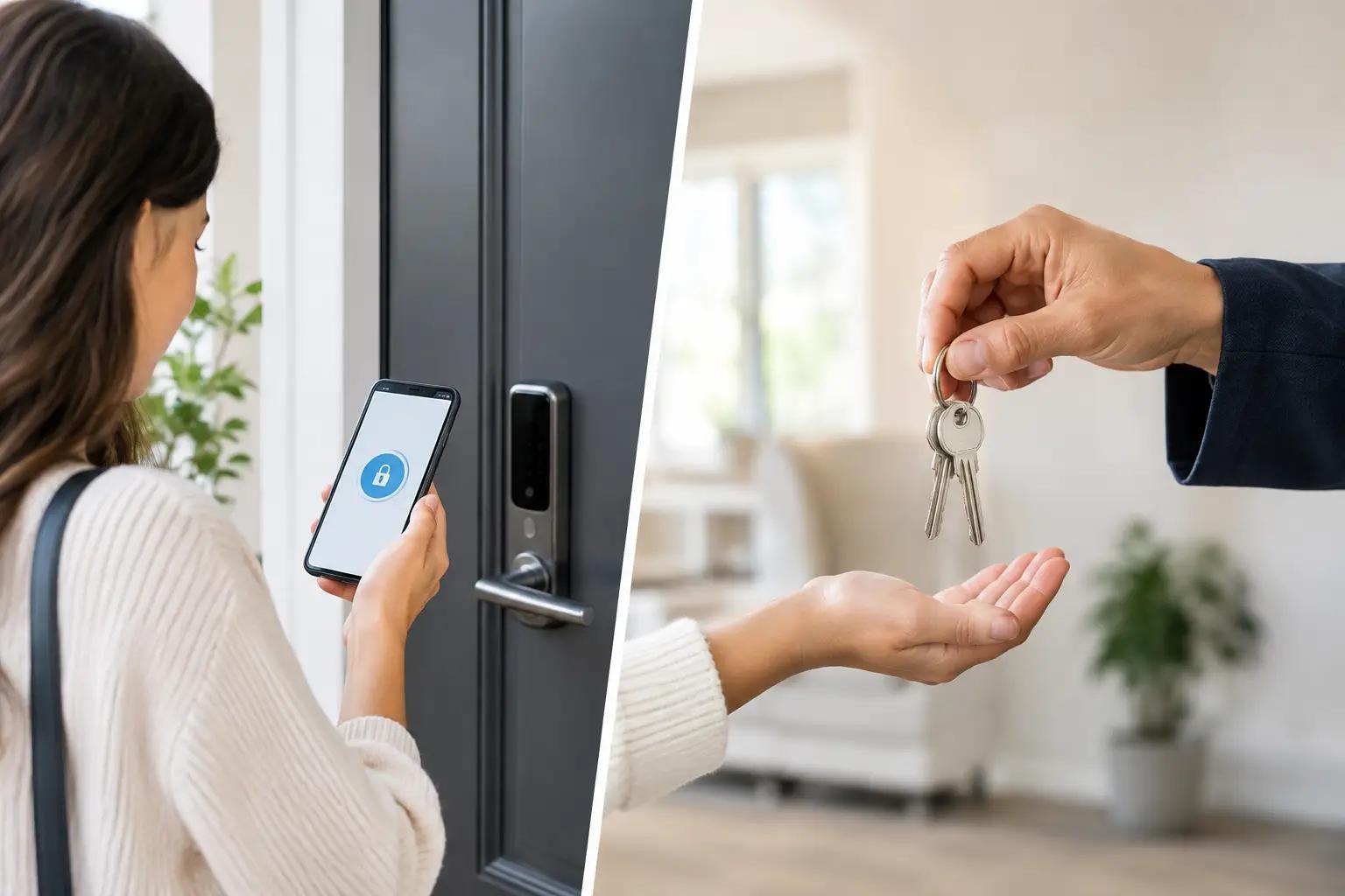 Self Check-In Versus Key Handover for Rentals