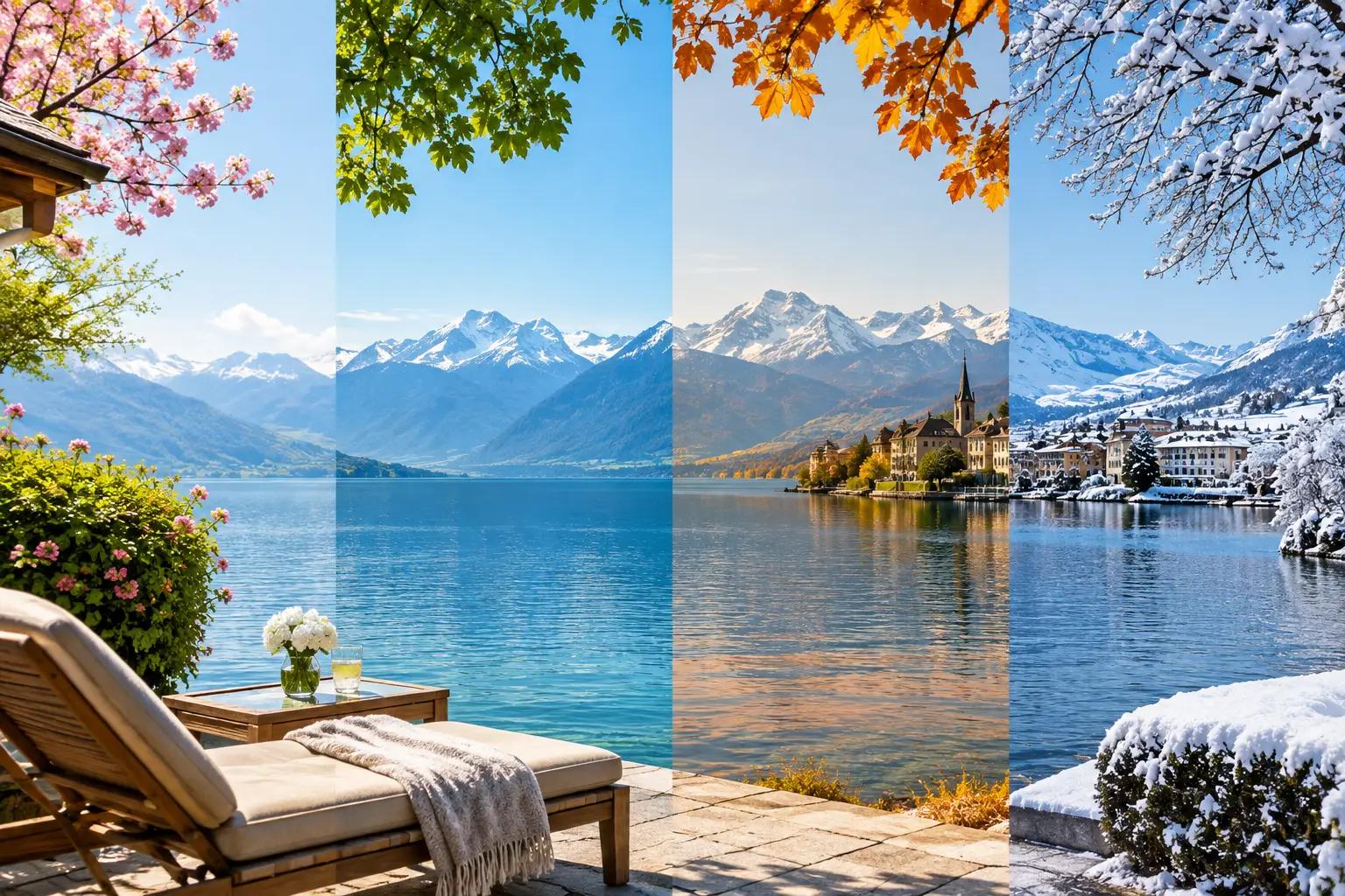 Swiss Lakefront Stays Guide for Every Season