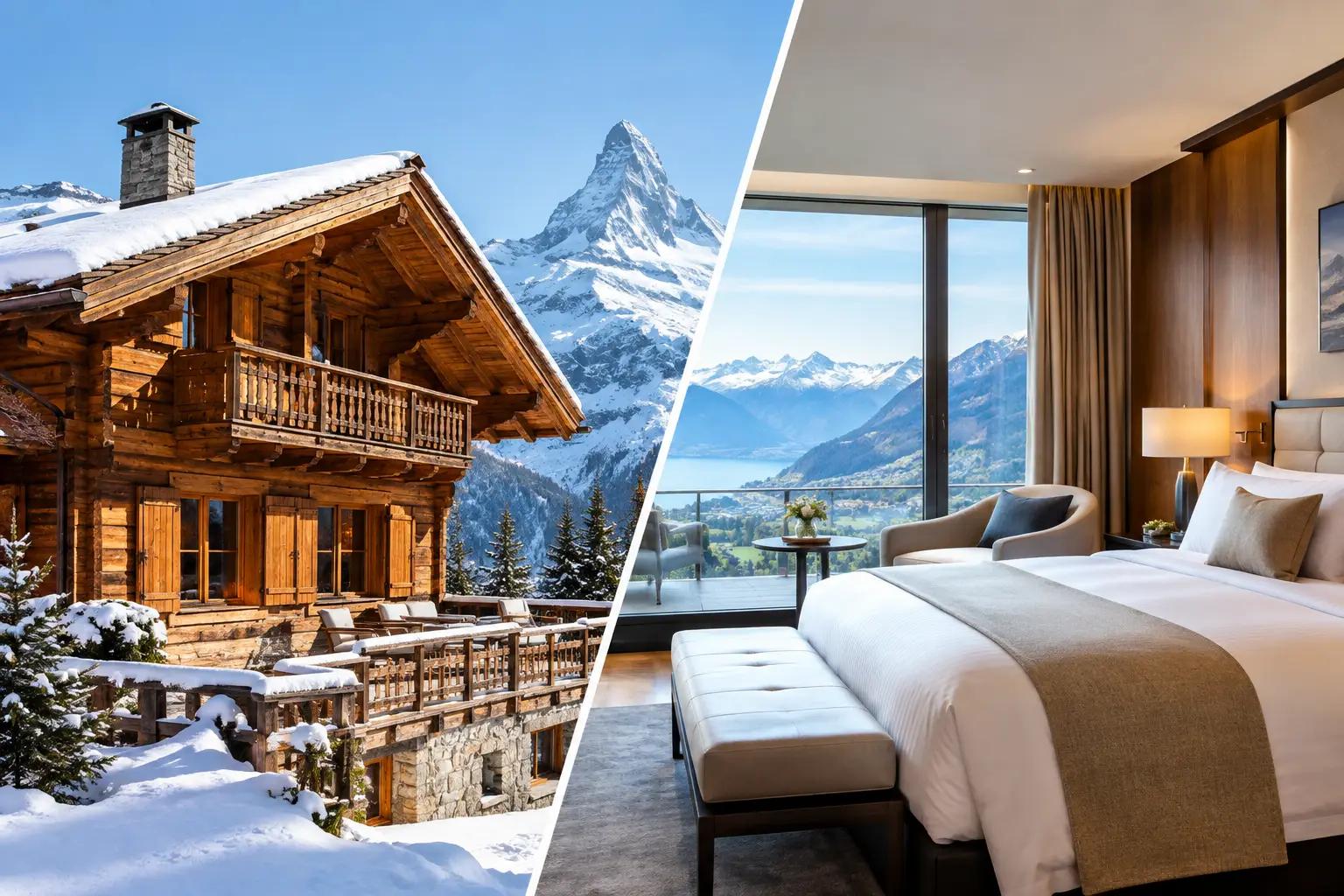 Swiss Chalets vs Hotels: Which Stay Fits You?